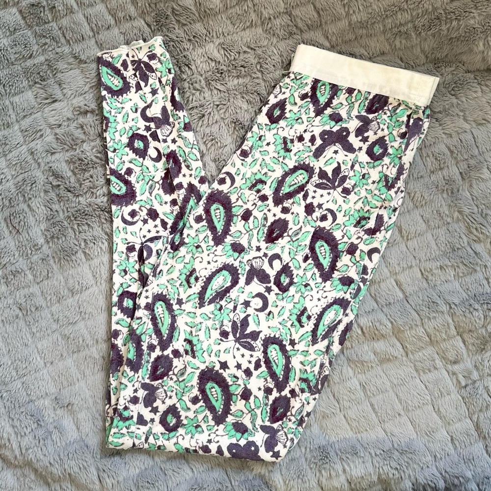 Free People Intimately paisley printed lounge pants